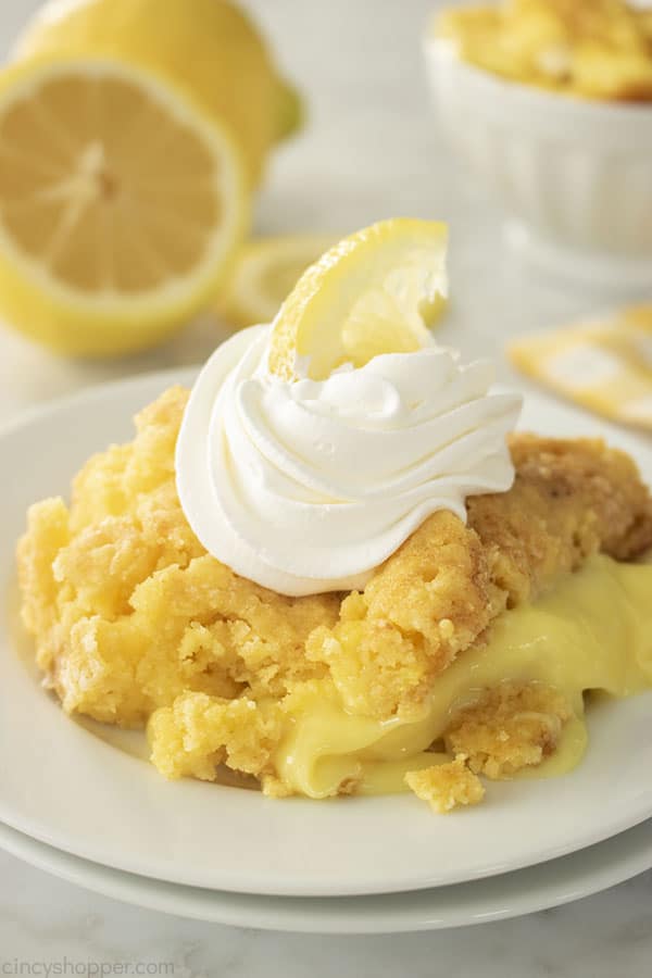 Lemon Dump Cake