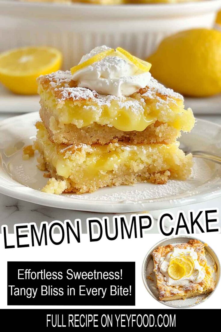 Lemon Dump Cake Recipe: Easy, Tangy, and Perfect for Any Occasion