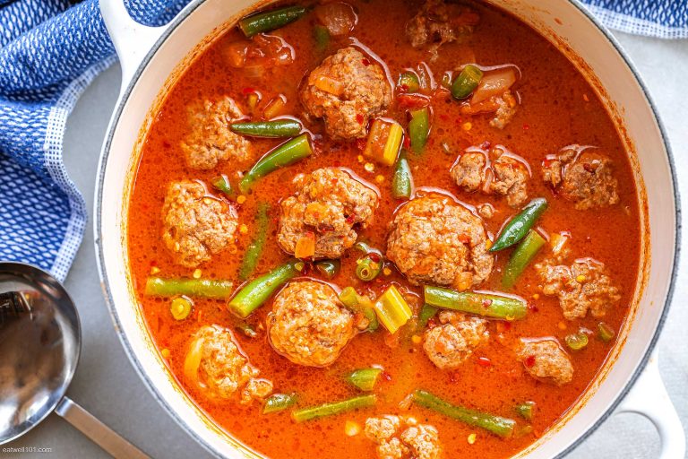 Mexican Chicken Meatball Soup (Sopa De Albondigas De Pollo) Recipe