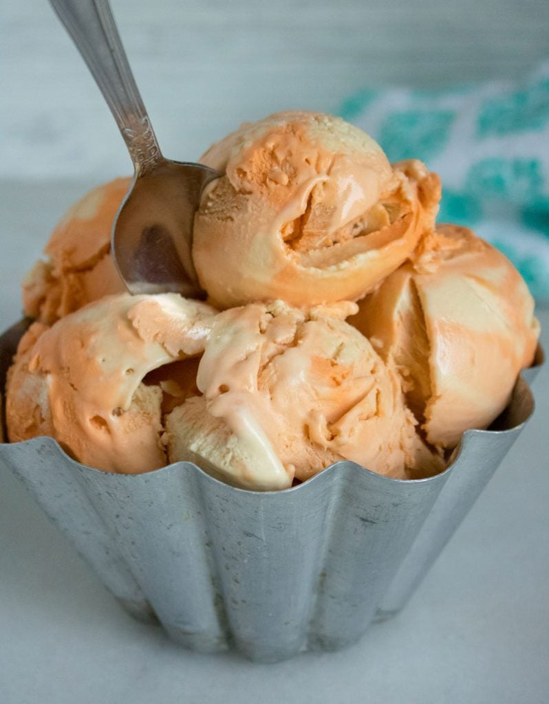 Orange Dreamsicle Ice Cream