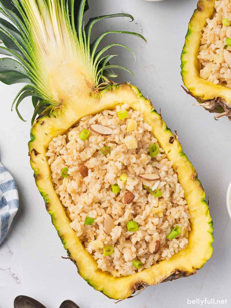 Island Style Fried Rice Recipe: Tropical Flavors with Pineapple, Shrimp, and Coconut Milk