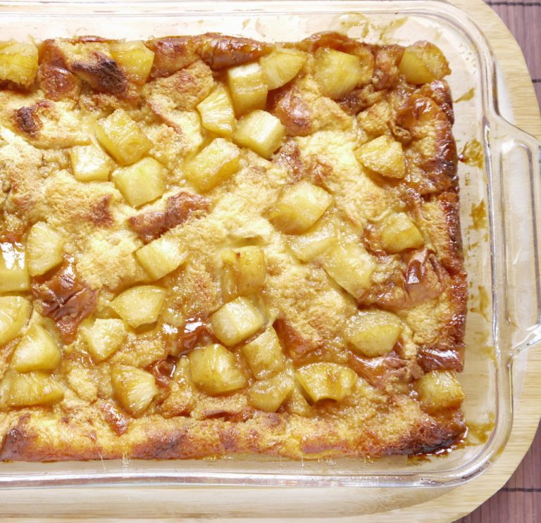 Mom’s Pineapple Bread Pudding: A Nostalgic and Tropical Treat