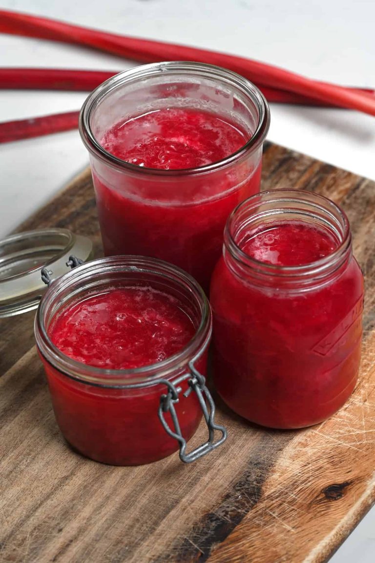 Rhubarb Jam: A Simple Recipe for Delicious Homemade Spread