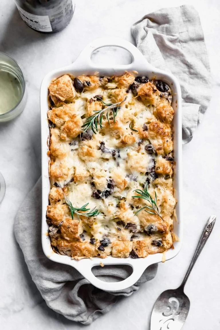 Savory Rosemary Bread Pudding: Ingredients, Pairings, and Health Benefits