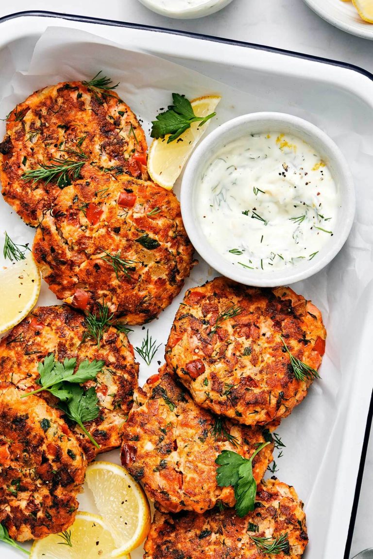 Salmon Patties With Dill Sauce: Easy Recipe and Nutritional Benefits