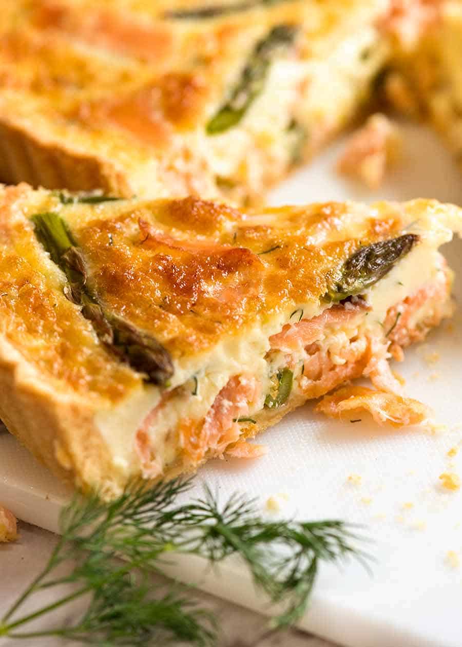 Salmon Quiche Recipe