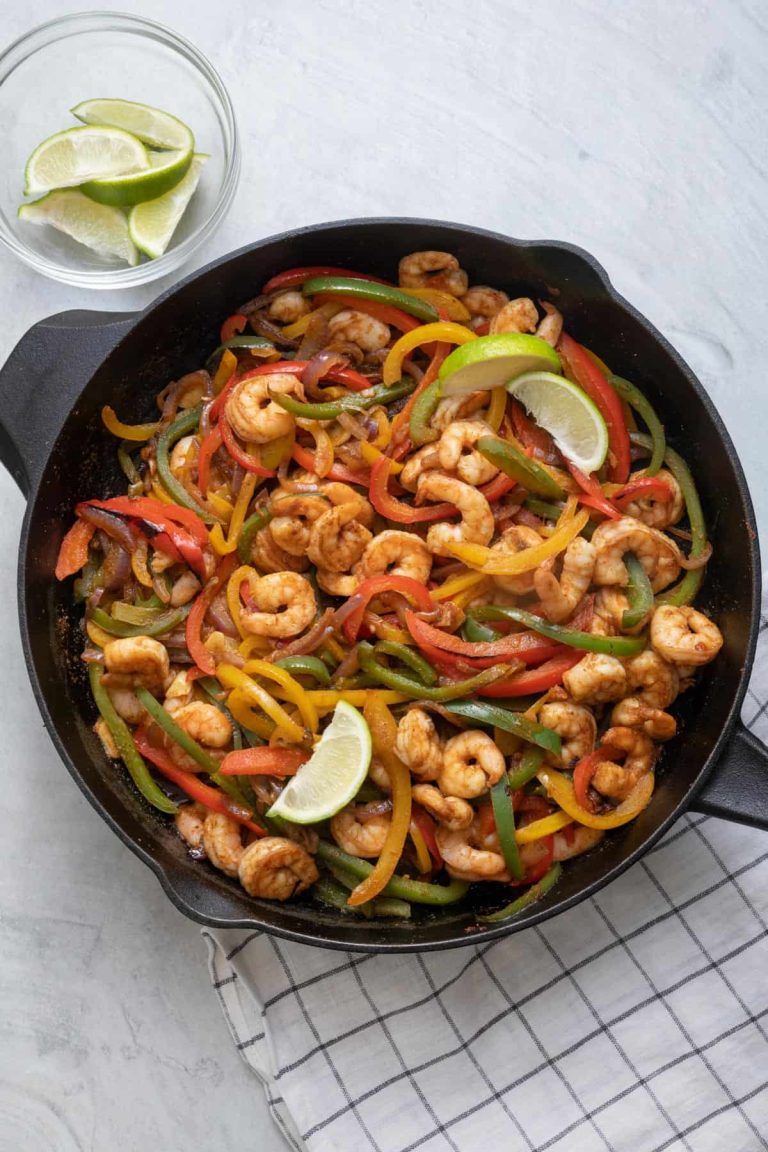 Shrimp Fajitas Recipe: Simple Prep, Stunning Presentation & Delicious Taste