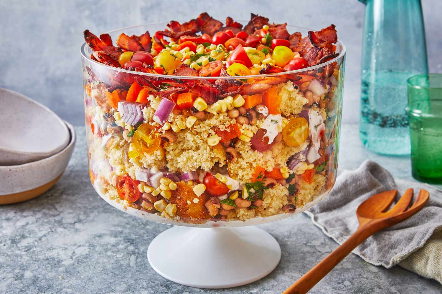 Southern Cornbread Salad Recipe