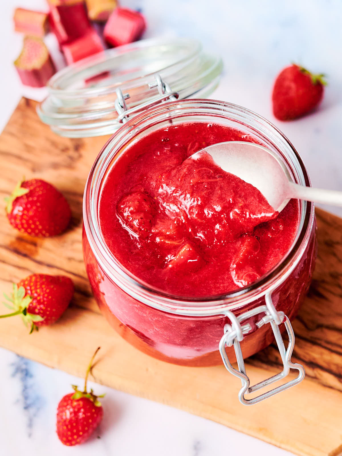 Strawberry Rhubarb Compote