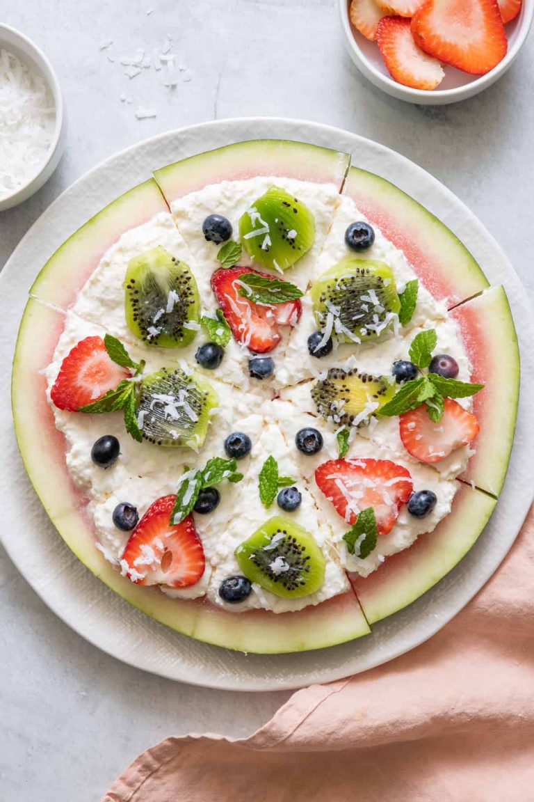 Greek Watermelon Pizza Recipe for Summer Gatherings