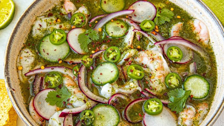 Aguachile: A Nutritious and Flavorful Mexican Seafood Dish
