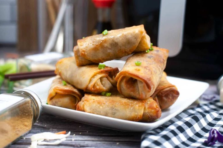 Spring Rolls Air Fried: A Healthier and Crispy Delight in Minutes