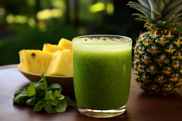 Agua Fresca De Pina Y Espinacas Recipe: Pineapple Spinach Agua Fresca Benefits & How to Make It