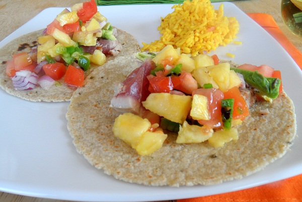 Ahi Tuna Tacos With Pineapple Salsa: A Flavorful and Nutritious Meal