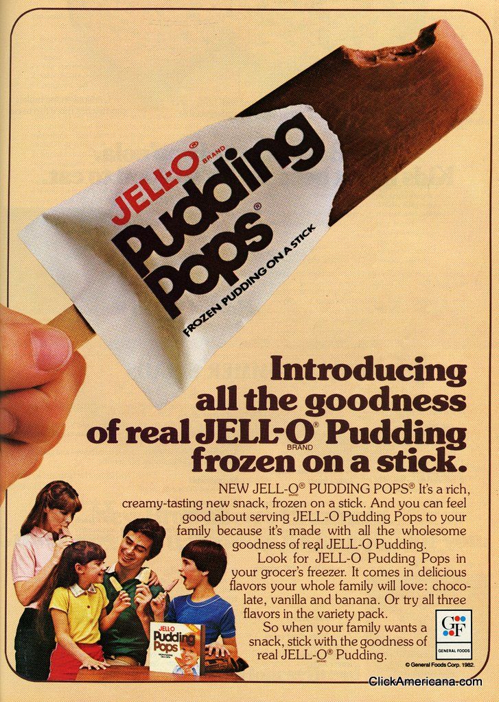 Classic Pudding Pops: A Nostalgic Treat from the 1970s