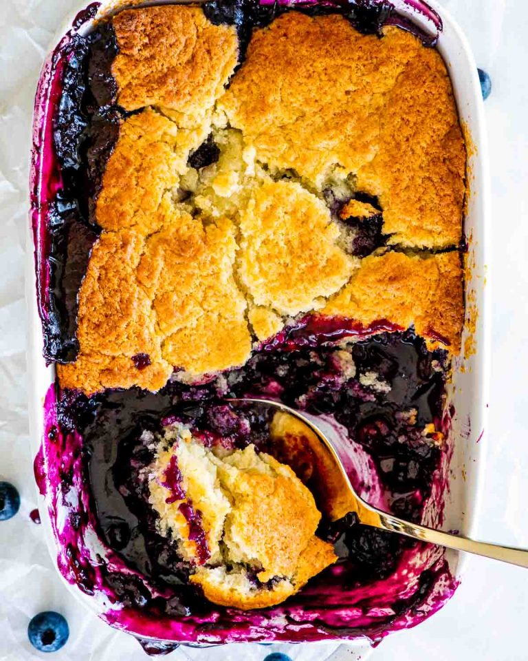Blueberry Cobbler Recipe and Serving Ideas