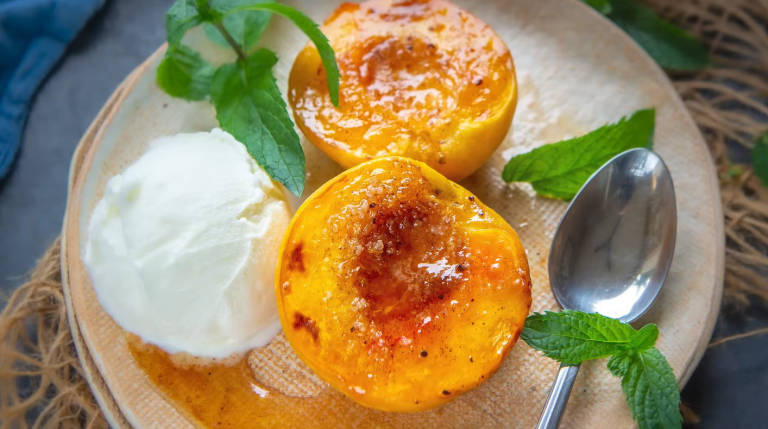Brandy Baked Peaches: A Delicious and Nutritious Dessert Recipe