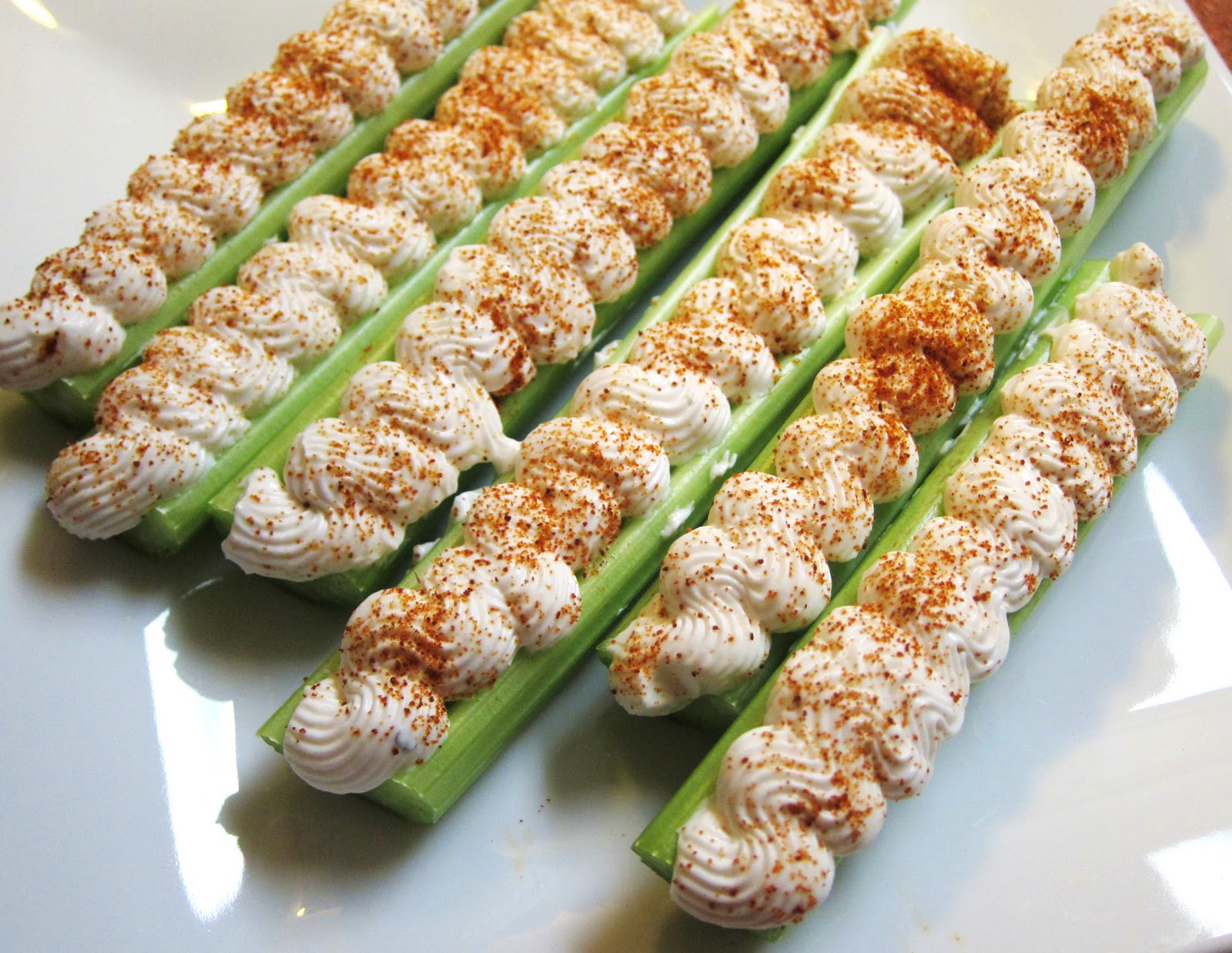 Grandma Stuffed Celery