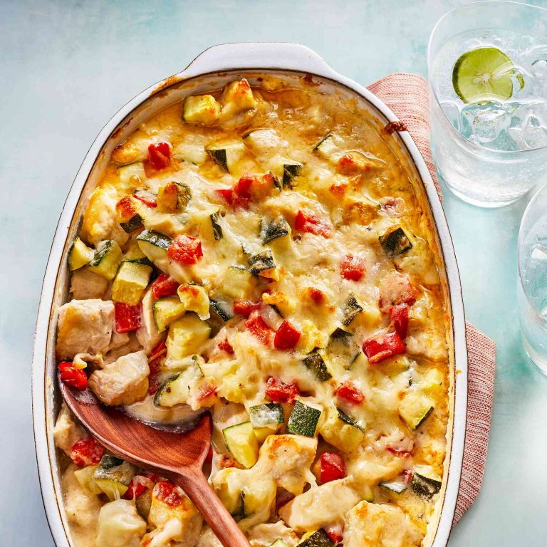 Chicken and Summer Squash Casserole Recipe: Healthy, Hearty, and Delicious