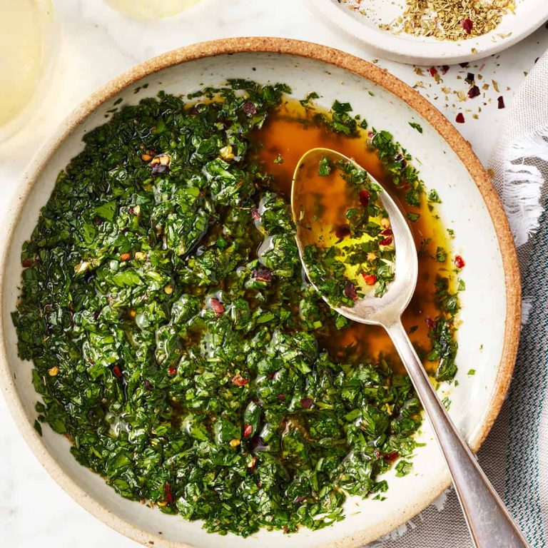 Chimichurri Sauce for Steaks: Origins, Recipe, and Health Benefits