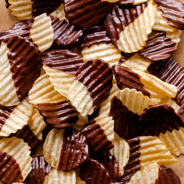 Chocolate Covered Potato Chips: A Sweet and Salty Delight