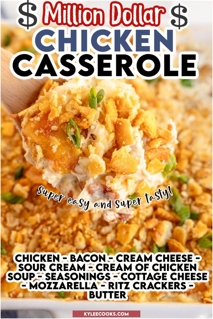 Million Dollar Chicken Casserole Recipe: Easy, Affordable, and Delicious Comfort Food