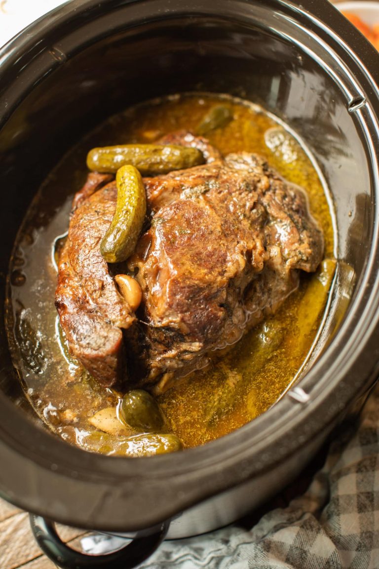 Dill Pickle Slow Cooker Whole Chicken: A Flavorful and Moist Meal