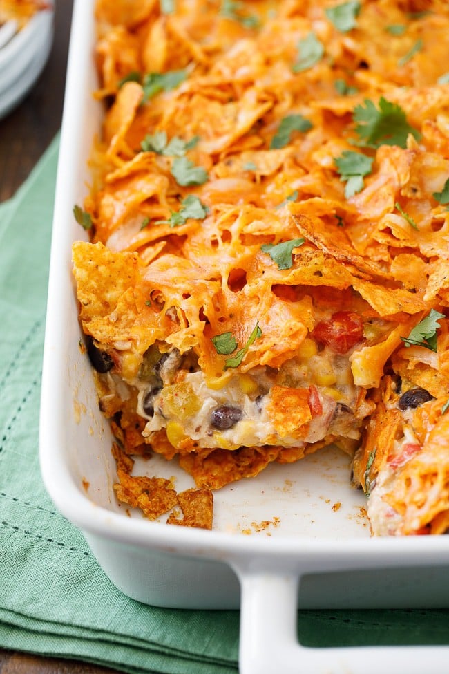 Doritos Chicken Cheese Casserole Recipe for Parties and Weeknight Dinners