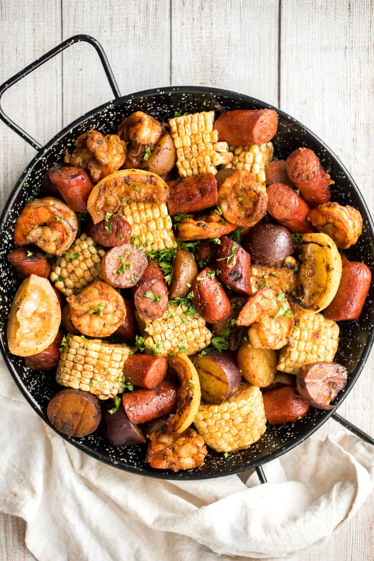 Shrimp Boil on the Grill