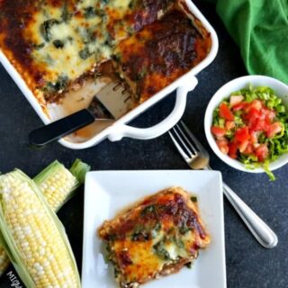 Gluten Free Mexican Lasagna Recipe with Dairy-Free and Vegan Options