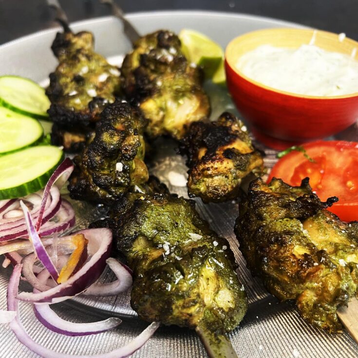 Chicken Hariyali Tikka
