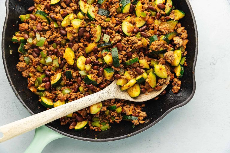 Zucchini And Ground Beef Skillet Recipe: Quick, Nutritious, and Delicious Meal Idea