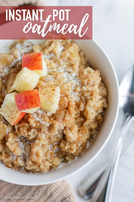 Instant Pot Oatmeal: Easy, Customizable, and Nutritious Breakfast Options