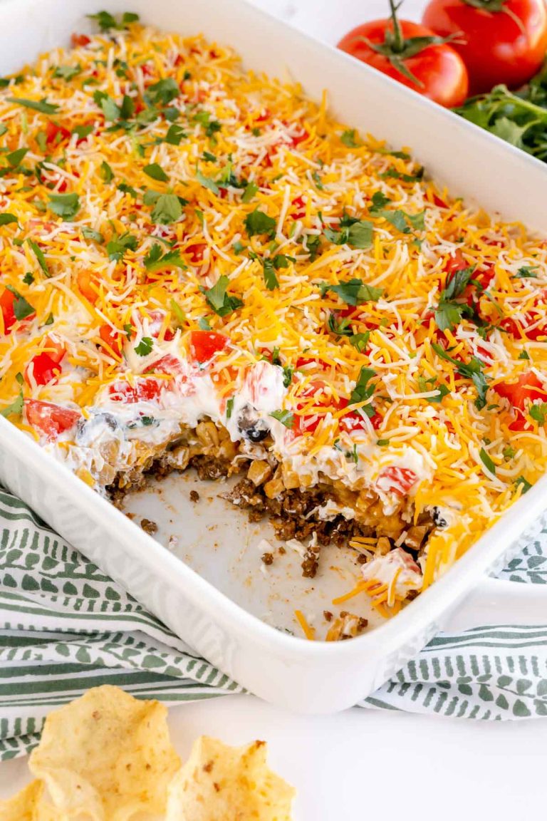 Layered Taco Dip With Meat: Tex-Mex Recipe, Variations, and Nutrition Tips