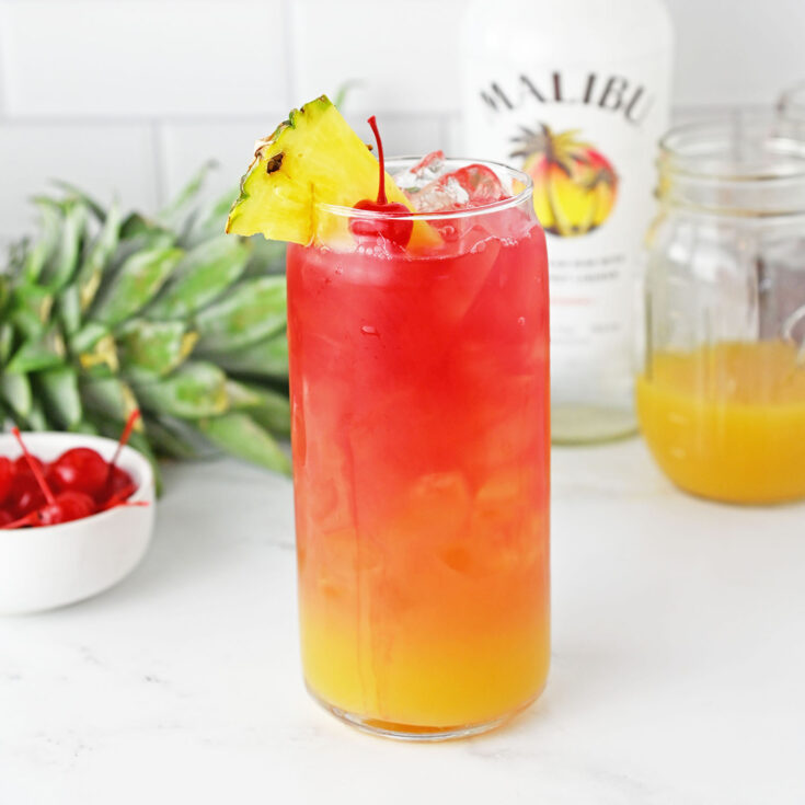 Tropical Bliss with the Perfect Malibu Bay Breeze Recipe