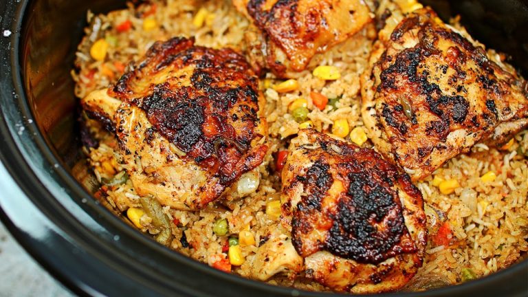 Slow Cooker Chicken and Rice Recipe: Easy Prep, Nutritious, and Delicious