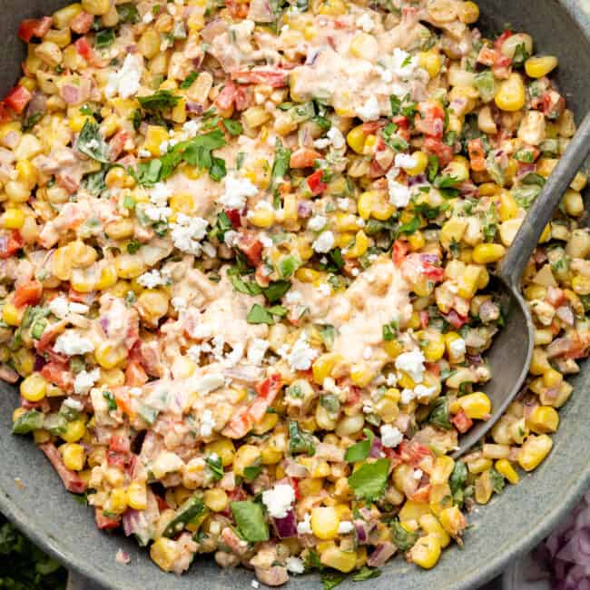 Mexican Street Vendor Style Corn Salad Recipe: Fresh, Flavorful, and Nutritious