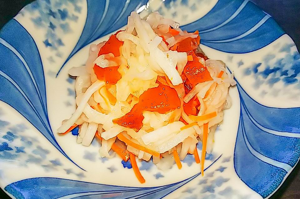 Namasu Rice Salad With Pickled Daikon Radish and Carrots: History, Recipe, and Variations