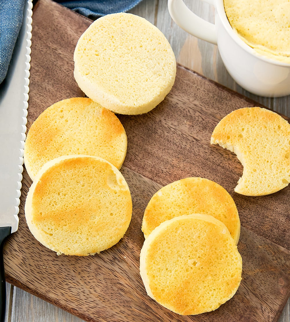 Keto Bread in a Mug Recipe