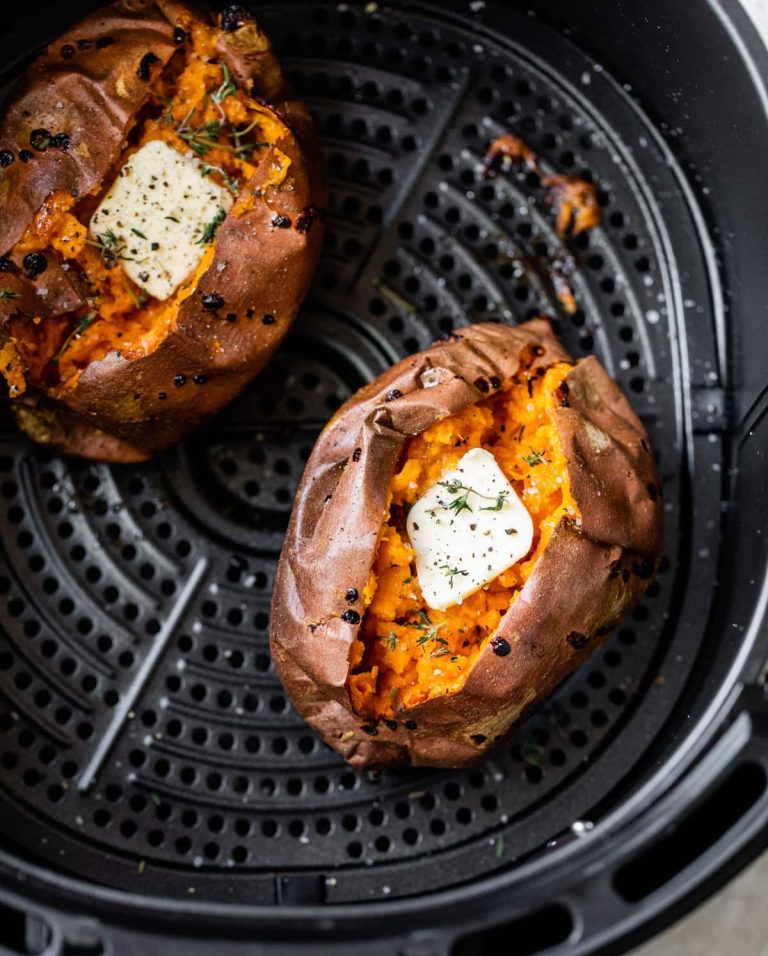 Air Fryer Baked Sweet Potato: Crispy, Healthy, and Delicious Side Dish Ideas
