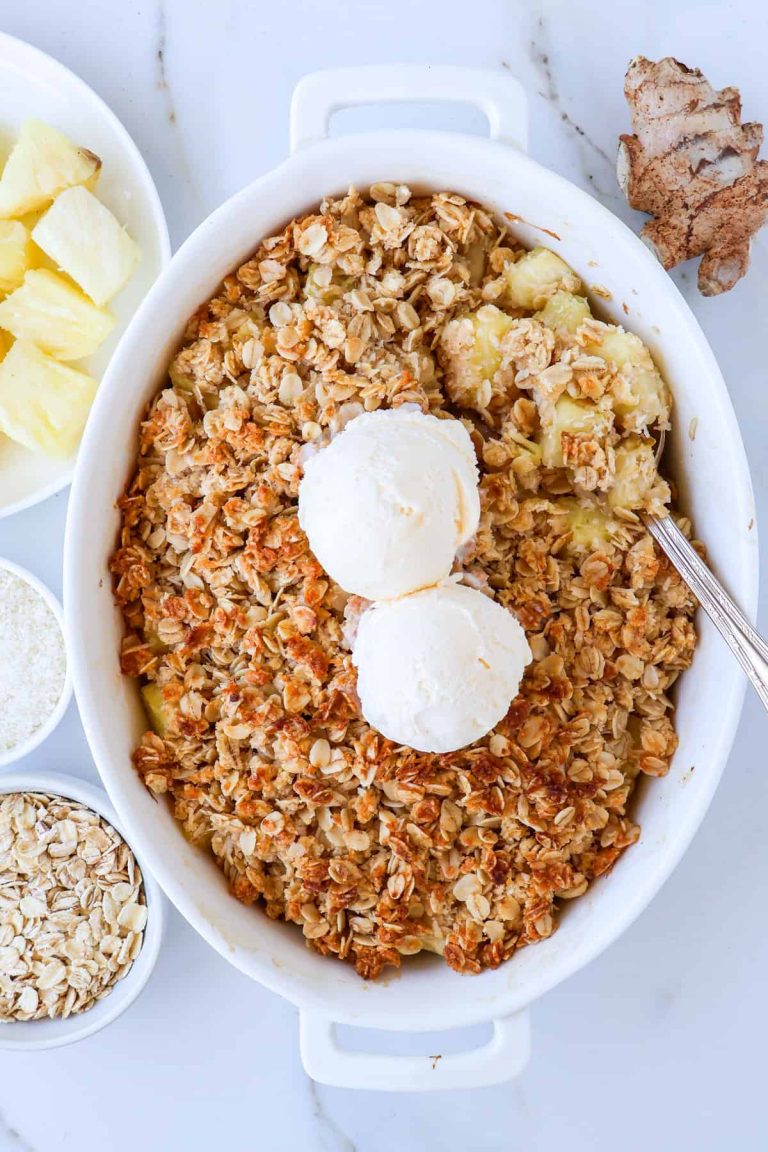 Pineapple Crisp Recipe: A Sweet, Healthy, and Simple Tropical Dessert