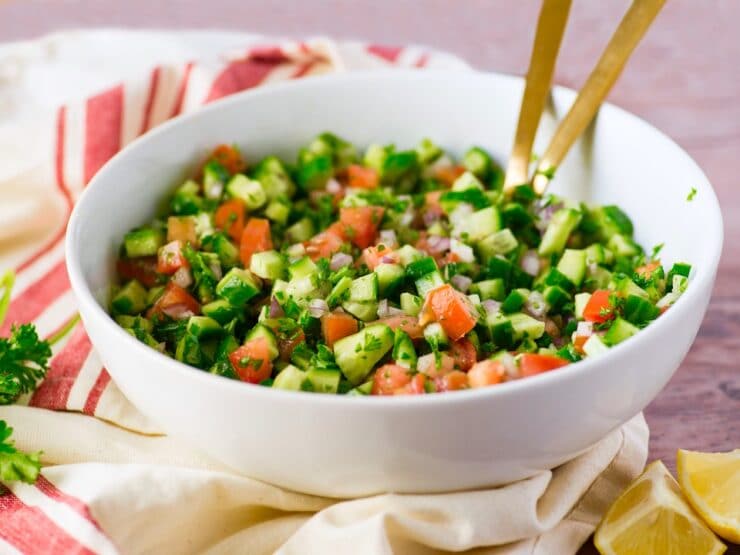 Israeli Salad: History, Benefits, and Delicious Serving Ideas