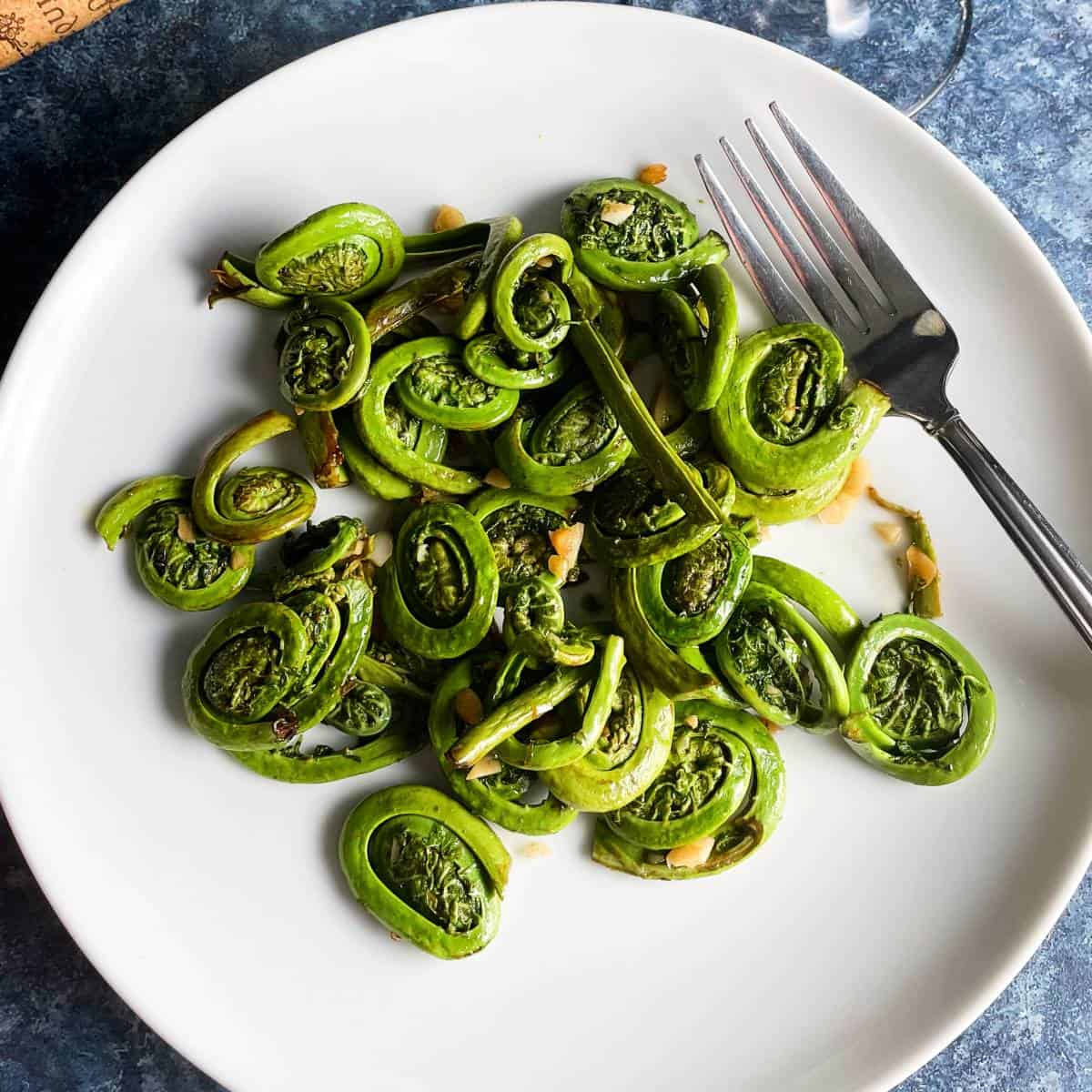 Sauteed Fiddleheads