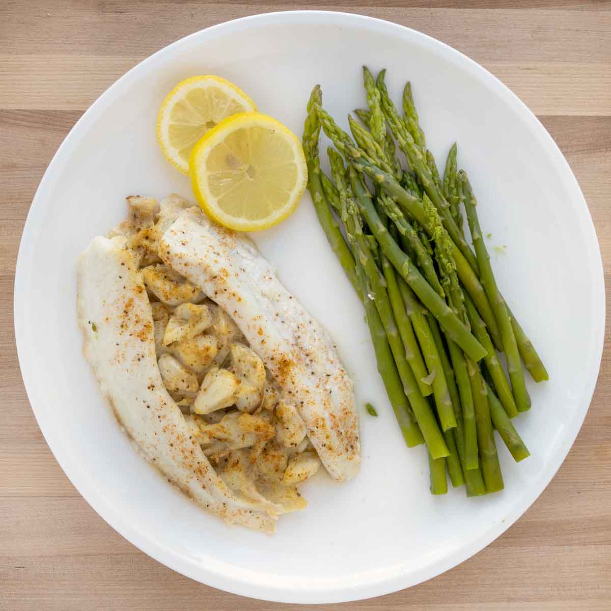 Crab Stuffed Flounder