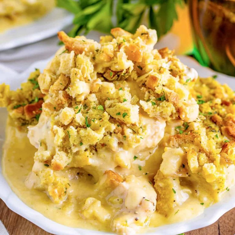 Rotisserie Chicken And Stuffing Casserole Recipe – Easy & Delicious