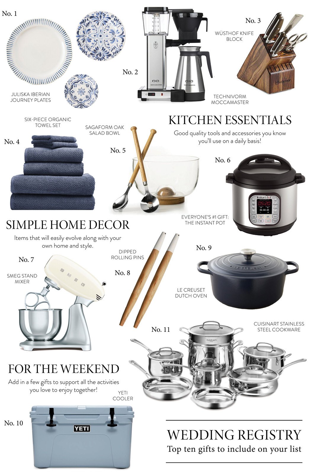 9 Best Wedding Registry Items: From Kitchen Essentials to Outdoor Must-Haves