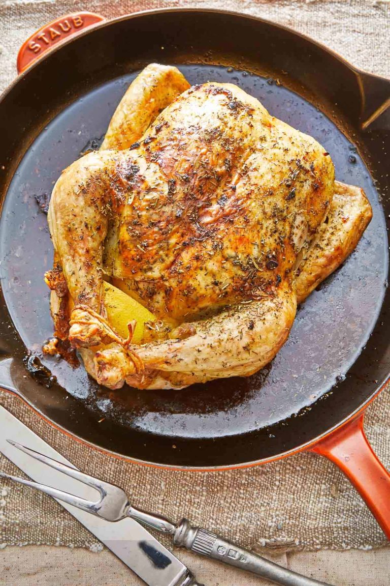 Roasted Whole Chicken: Easy Recipe & Tips