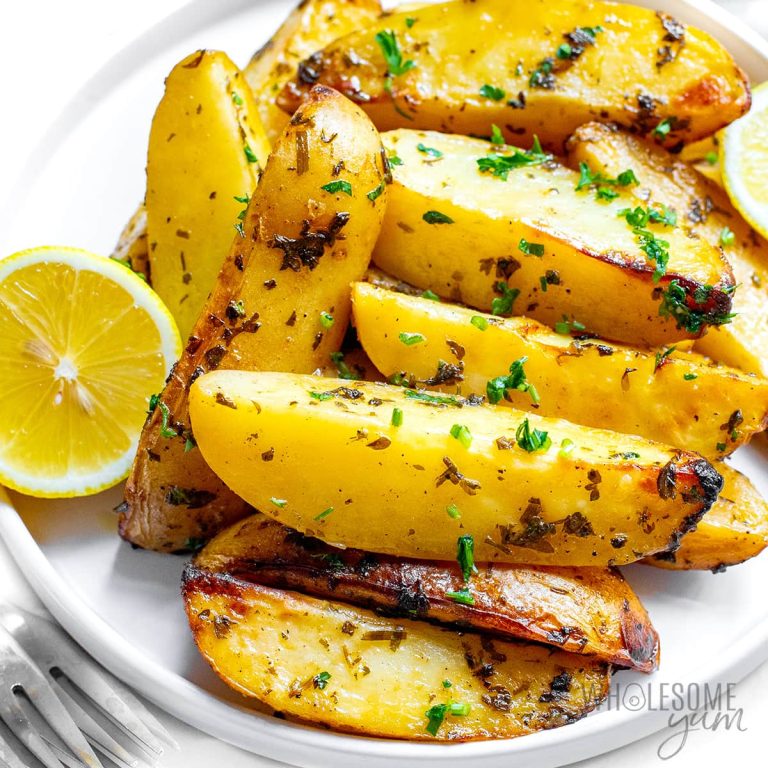 Lemon Garlic Potato Wedges: A Flavorful and Nutritious Recipe
